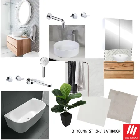 YOUNG 2ND BATHROOM Interior Design Mood Board by MARS62 on Style Sourcebook
