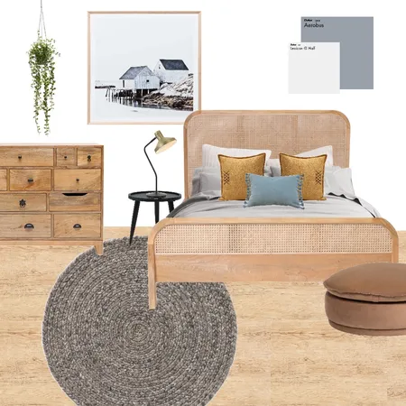 Bedroom Blues Interior Design Mood Board by Sarah Amos on Style Sourcebook