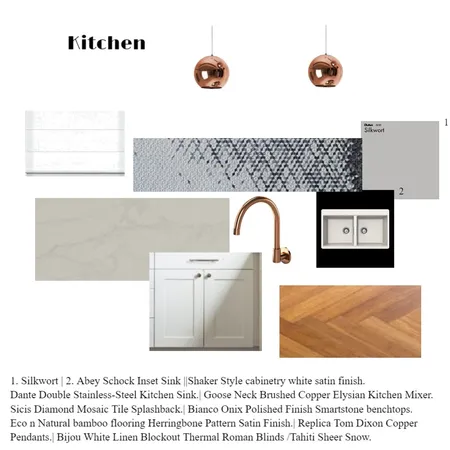 Sample board Kitchen Interior Design Mood Board by Sam on Style Sourcebook