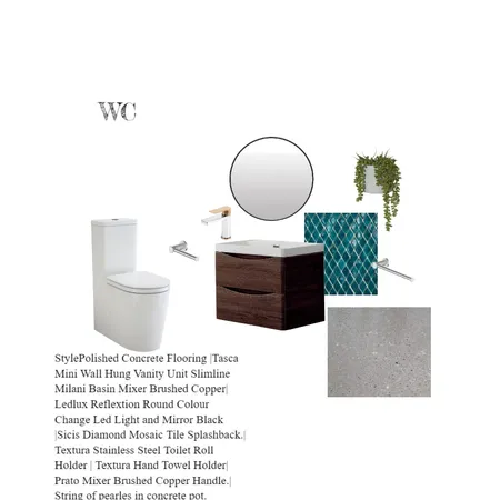 Sample Board WC Interior Design Mood Board by Sam on Style Sourcebook