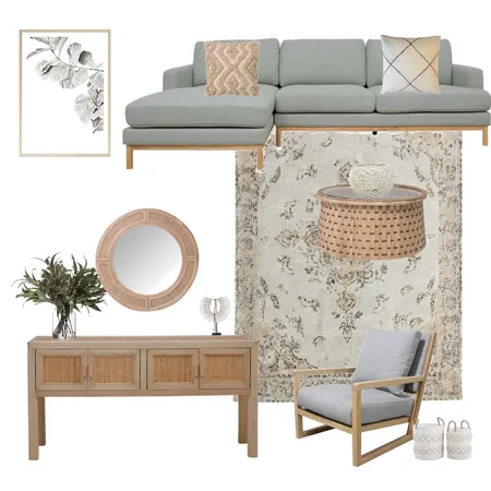 Rattan decor living room Interior Design Mood Board by Daniellesgroi_styling on Style Sourcebook