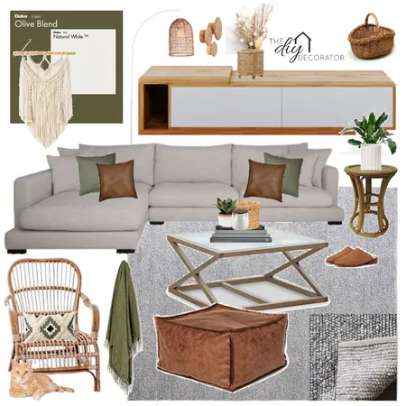 My living room Interior Design Mood Board by Thediydecorator on Style Sourcebook