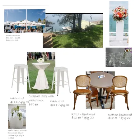WEDDING HIRE Interior Design Mood Board by rlblake89 on Style Sourcebook