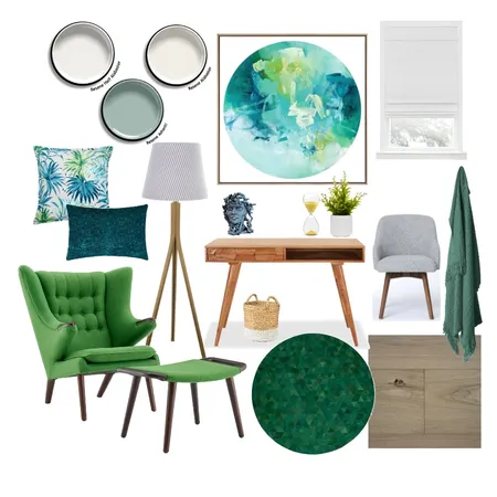 HOME WORK SPACE Interior Design Mood Board by Katie on Style Sourcebook