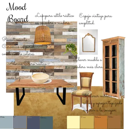 Mood Board comedor Leticia Interior Design Mood Board by vimoraes on Style Sourcebook
