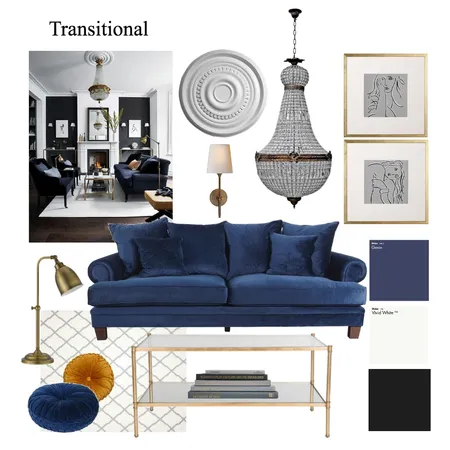 Transitional Interior Design Mood Board by Karolyn_with_a_K on Style Sourcebook