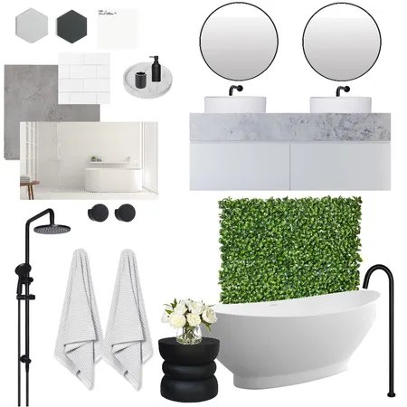 Bathroom Interior Design Mood Board by 16 Manor on Style Sourcebook