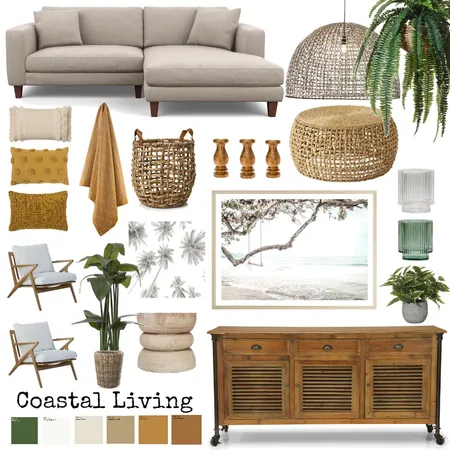 Coastal Living Interior Design Mood Board by ZenteriorDesigns on Style Sourcebook