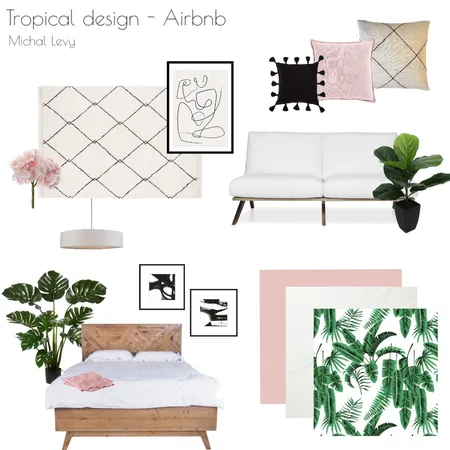 Tropical design - Airbnb Interior Design Mood Board by MichaLev on Style Sourcebook