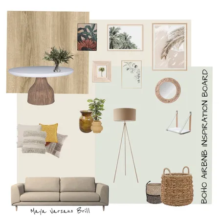 AIRBNB option 2 Interior Design Mood Board by mayabrill on Style Sourcebook