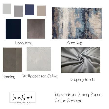 Dining Room Color Scheme Presentation Interior Design Mood Board by Laura G on Style Sourcebook