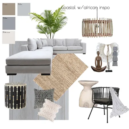Coastal w/African inspo Interior Design Mood Board by Tammy Williams on Style Sourcebook