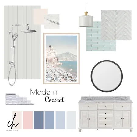 Modern Coastal Bathroom Interior Design Mood Board by eriselh on Style Sourcebook