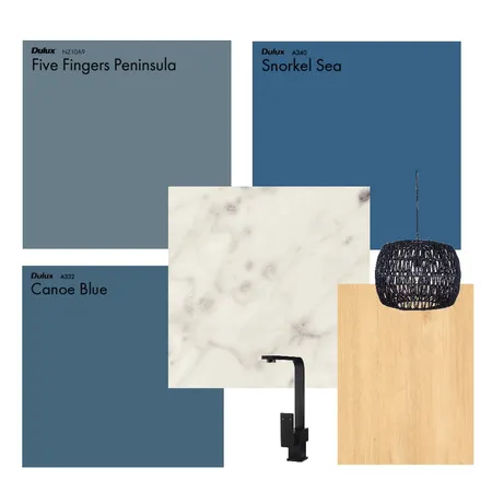 Blue kitchen 3 Interior Design Mood Board by claireldesigner on Style Sourcebook