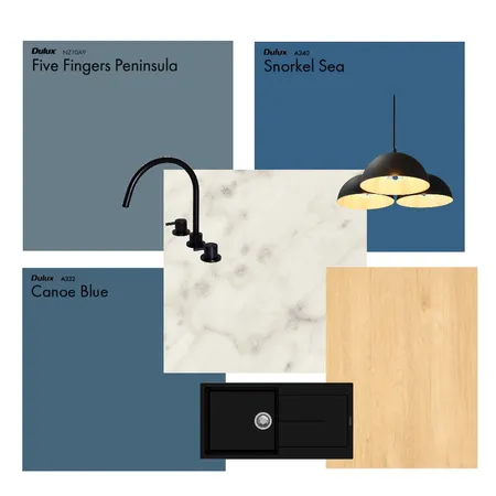 Blue kitchen for Kalina Interior Design Mood Board by claireldesigner on Style Sourcebook