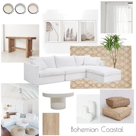 Bohemian Coastal Interior Design Mood Board by sandy_rose on Style Sourcebook