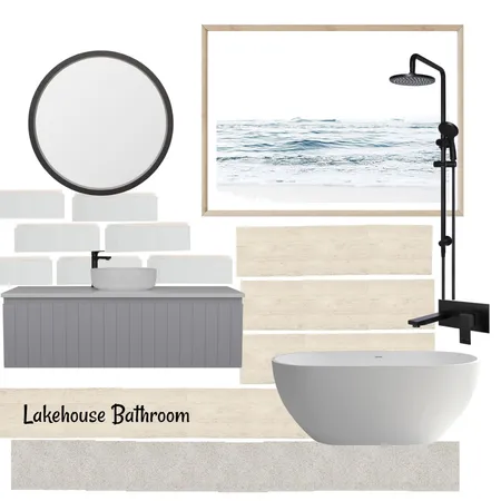 CAL lakeside bathroom Interior Design Mood Board by CALproject on Style Sourcebook