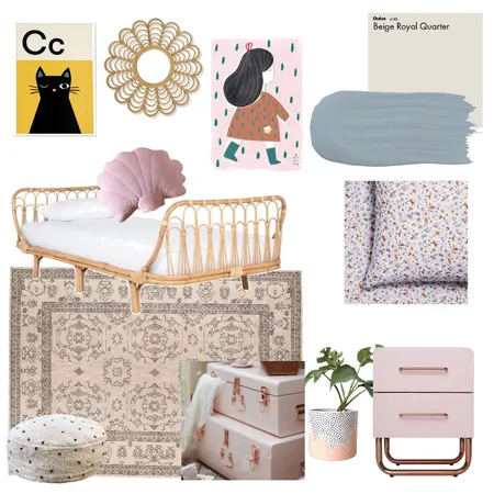 Cleo Bedroom Interior Design Mood Board by Julianne on Style Sourcebook