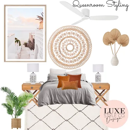 Beachhouse Queenroom2 Interior Design Mood Board by Luxe Style Co. on Style Sourcebook
