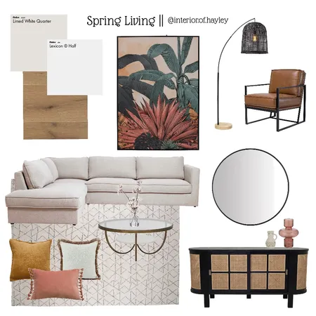 Spring Living Interior Design Mood Board by Two Wildflowers on Style Sourcebook