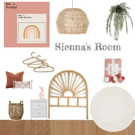 Sienna's Room Interior Design Mood Board by Roxy_Moodboards on Style Sourcebook