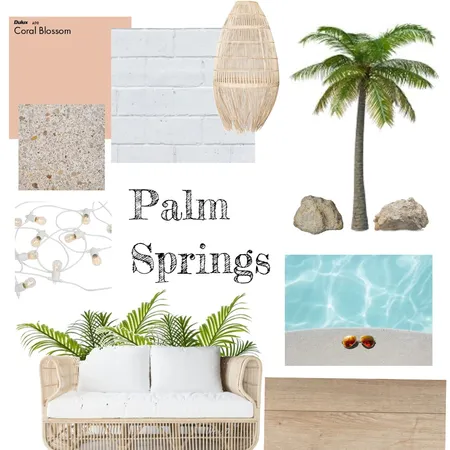 Palm Springs Interior Design Mood Board by Roxy_Moodboards on Style Sourcebook