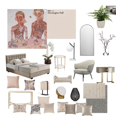 Main bedroom Interior Design Mood Board by Miss_Monique on Style Sourcebook