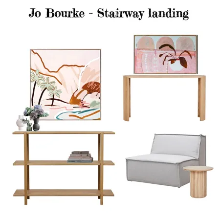 Jo Bourke - Stairway landing Interior Design Mood Board by BY. LAgOM on Style Sourcebook