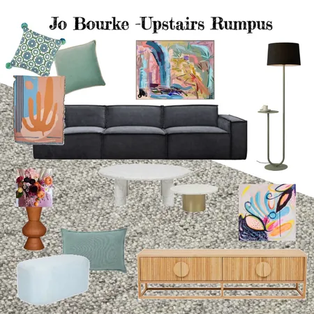 Jo Bourke -Upstairs Rumpus Interior Design Mood Board by BY. LAgOM on Style Sourcebook