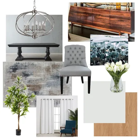 Our Diningroom Interior Design Mood Board by Geralds Design on Style Sourcebook