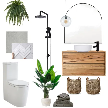 Dad Bathroom Interior Design Mood Board by Haus & Hub Interiors on Style Sourcebook