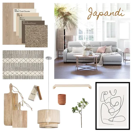 Japandi Interior Design Mood Board by Sammy Y on Style Sourcebook