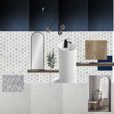 Powder Room Interior Design Mood Board by ashkoorn on Style Sourcebook