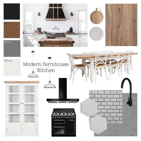 Modern Farmhouse Interior Design Mood Board by JessicaRP on Style Sourcebook