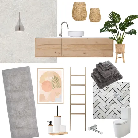 Elm Bathroom Interior Design Mood Board by sdebavay on Style Sourcebook