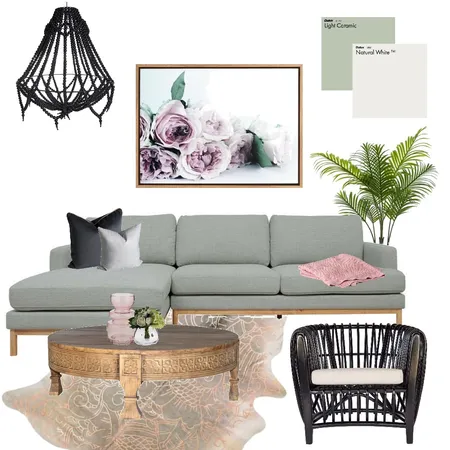 Moody Rose Interior Design Mood Board by Haus & Hub Interiors on Style Sourcebook