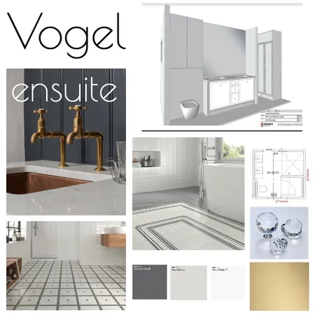 vogel ensuite Interior Design Mood Board by Dimension Building on Style Sourcebook