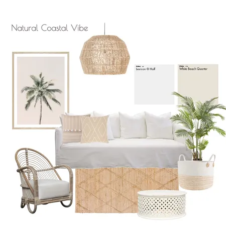Natural Coastal Vibe Interior Design Mood Board by EMME Interiors on Style Sourcebook
