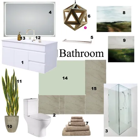 Bathroom Interior Design Mood Board by TaraStirling on Style Sourcebook