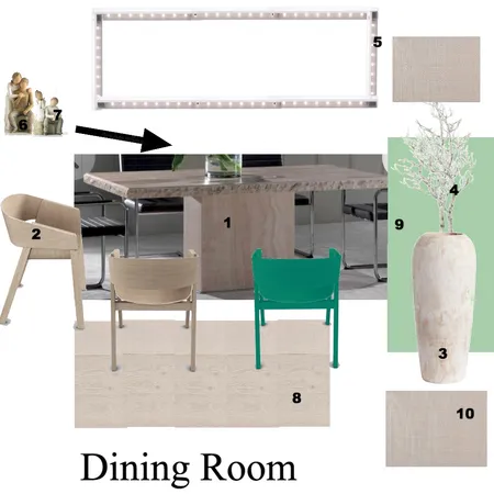 Dining Room Interior Design Mood Board by TaraStirling on Style Sourcebook