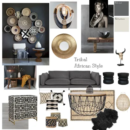 African Interior Design Mood Board by Elena A on Style Sourcebook