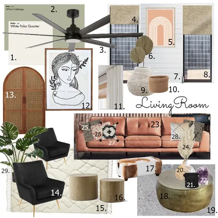 Living Room Interior Design Mood Board by cdaws88 on Style Sourcebook