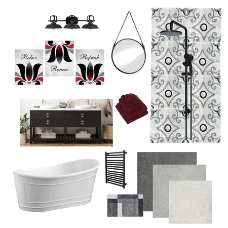 Bathroom Interior Design Mood Board by Oak Hill Interiors on Style Sourcebook