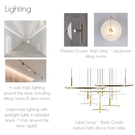 Lighting for store re-do Interior Design Mood Board by nhurley on Style Sourcebook