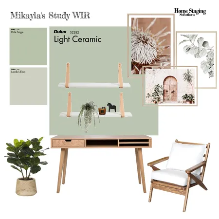 Mikayla's Study WIR - Darby Lane Interior Design Mood Board by Home Staging Solutions on Style Sourcebook