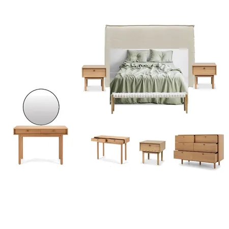 Jenene Bedroom Furniture Interior Design Mood Board by A&C Homestore on Style Sourcebook