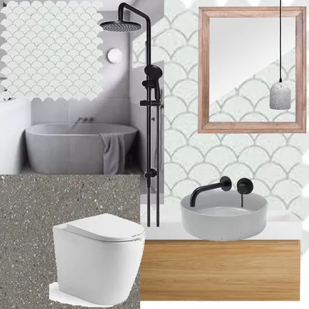 modern luxe bathroom Interior Design Mood Board by sarahsnowchic on Style Sourcebook