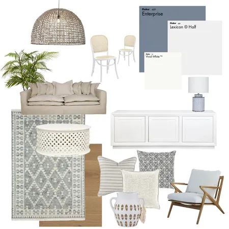 coastal hamptons interior Interior Design Mood Board by KH Designed on Style Sourcebook