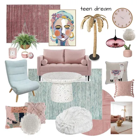 teen dream Interior Design Mood Board by georgiamurphy on Style Sourcebook