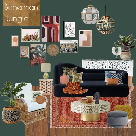 BOHEMIAN JUNGLE Interior Design Mood Board by homestylingbymel on Style Sourcebook